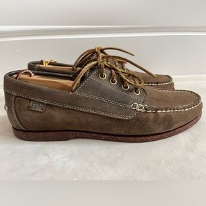 Polo Ralph Lauren Blackley 4 Eye Brown Moccasin 9.5 boat shoes
